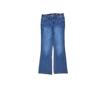 Girlish‎ Mid Rise Bootcut Women's size 11 Dark Wash Blue Denim Jeans